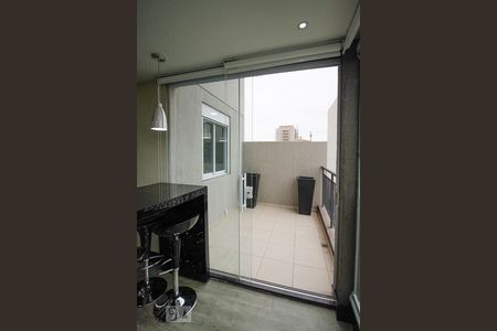 Varanda de apartamento à venda com 1 quarto, 46m² em Barra Funda, São Paulo