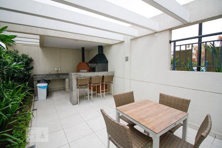 Apartamento à venda com 46m², 1 quarto e 1 vagaChurrasqueira
