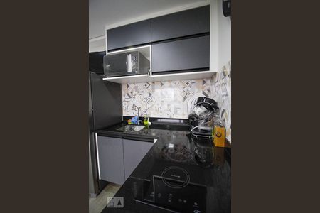 Cozinha de apartamento à venda com 1 quarto, 46m² em Barra Funda, São Paulo