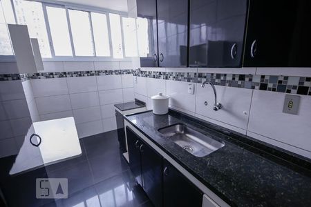 Cozinha de apartamento para alugar com 2 quartos, 55m² em Lapa de Baixo, São Paulo