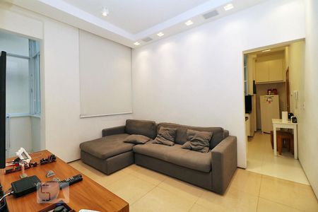 Sala. de apartamento para alugar com 1 quarto, 50m² em Copacabana, Rio de Janeiro