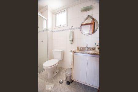Banheiro suite de apartamento à venda com 3 quartos, 74m² em Jardim Antonio Von Zuben, Campinas