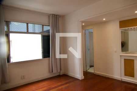 Sala  de apartamento à venda com 1 quarto, 63m² em Jardim Botânico, Rio de Janeiro