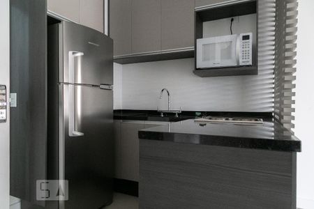 Cozinha de kitnet/studio para alugar com 1 quarto, 38m² em Vila Mariana, São Paulo