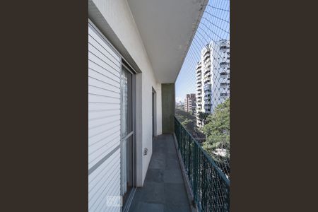 Varanda  de apartamento para alugar com 4 quartos, 173m² em Campo Belo, São Paulo