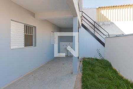 Varanda e Área de Serviço de casa para alugar com 2 quartos, 55m² em Fundação da Casa Popular, Campinas