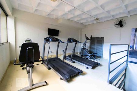 Apartamento para alugar com 37m², 1 quarto e 1 vaga Apartamento para alugar com 37m², 1 quarto e 1 vagaAcademia