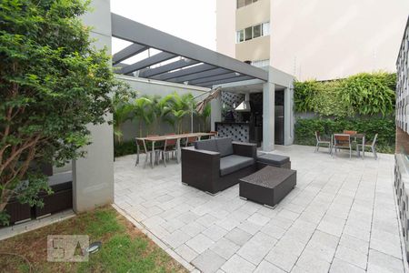 Studio à venda com 36m², 1 quarto e 1 vagaÁrea Externa Churrasqueira