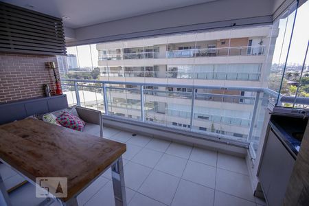 Varanda Gourmet de apartamento à venda com 2 quartos, 88m² em Barra Funda, São Paulo
