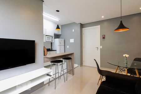 Sala  de apartamento para alugar com 2 quartos, 43m² em Belenzinho, São Paulo