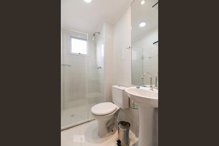 Banheiro  de apartamento para alugar com 2 quartos, 43m² em Belenzinho, São Paulo