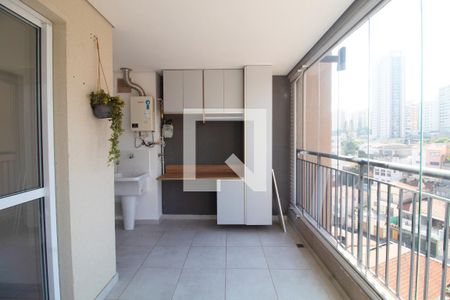 Varanda da Sala de apartamento para alugar com 2 quartos, 56m² em Vila Pompéia, São Paulo