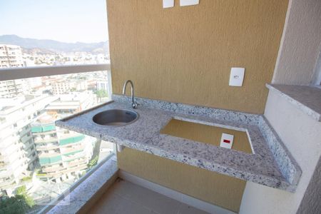 Varanda gourmet de apartamento para alugar com 2 quartos, 58m² em Cachambi, Rio de Janeiro