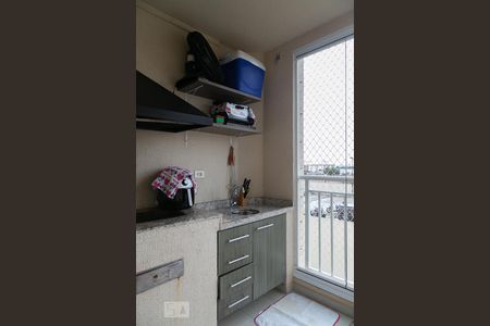 Terraço gourmet  de apartamento à venda com 3 quartos, 78m² em Vila Caraguatá, São Paulo