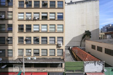 Vista da Varanda de kitnet/studio à venda com 1 quarto, 23m² em Centro, São Paulo