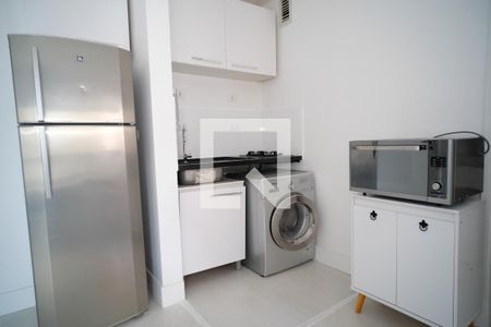 Cozinha de apartamento à venda com 1 quarto, 38m² em Jardim Paulista, São Paulo