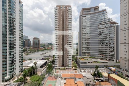 Vista da Sala de apartamento para alugar com 3 quartos, 108m² em Vila Gertrudes, São Paulo