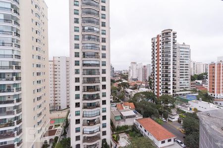 Varanda - Vista de apartamento à venda com 4 quartos, 167m² em Vila Congonhas, São Paulo