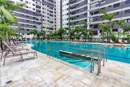 Apartamento para alugar com 50m², 1 quarto e 1 vaga Apartamento para alugar com 50m², 1 quarto e 1 vagaÁrea comum - Piscina