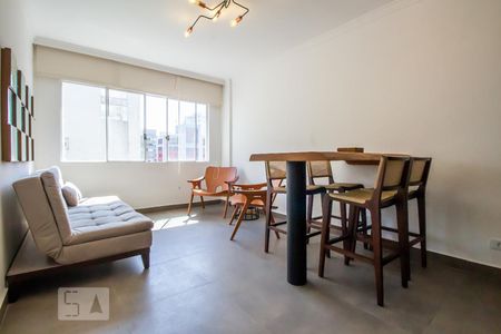 Sala de apartamento à venda com 1 quarto, 45m² em Cerqueira César, São Paulo
