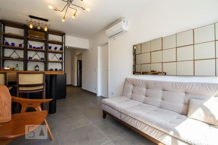 Sala de apartamento à venda com 1 quarto, 45m² em Cerqueira César, São Paulo