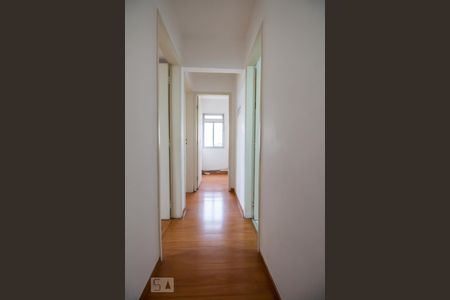 Corredor quartos de apartamento para alugar com 3 quartos, 70m² em Vila Madalena, São Paulo