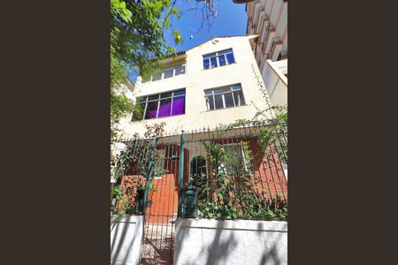 Fachada do Prédio. de kitnet/studio para alugar com 1 quarto, 25m² em Copacabana, Rio de Janeiro