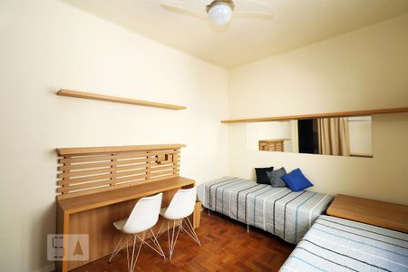 Dormitório. de kitnet/studio para alugar com 1 quarto, 25m² em Copacabana, Rio de Janeiro