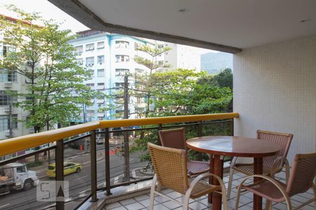 Varanda da Sala de apartamento à venda com 2 quartos, 90m² em Leblon, Rio de Janeiro