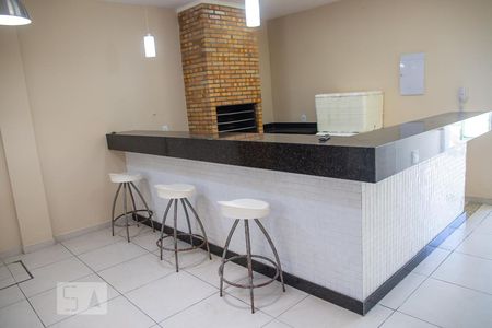 Apartamento à venda com 60m², 2 quartos e 1 vagaSalão com churrasqueira