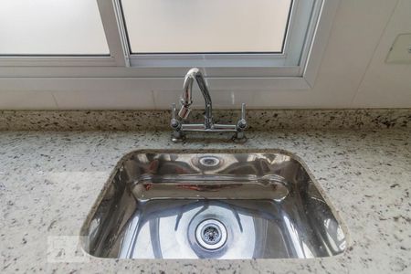 Cozinha de apartamento à venda com 2 quartos, 52m² em Utinga, Santo André