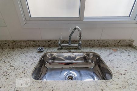 Cozinha de apartamento à venda com 2 quartos, 52m² em Utinga, Santo André