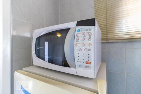 Studio para alugar com 45m², 1 quarto e 1 vagaCozinha - Micro-ondas