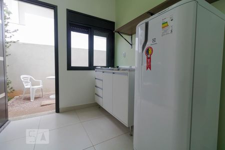 Cozinha de kitnet/studio para alugar com 1 quarto, 25m² em Cidade Universitária, Campinas