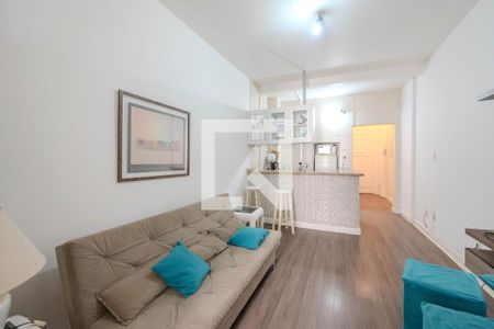 Sala de kitnet/studio para alugar com 1 quarto, 55m² em Consolação, São Paulo