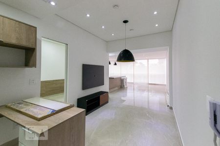 Sala 1 de apartamento para alugar com 1 quarto, 70m² em Moema, São Paulo