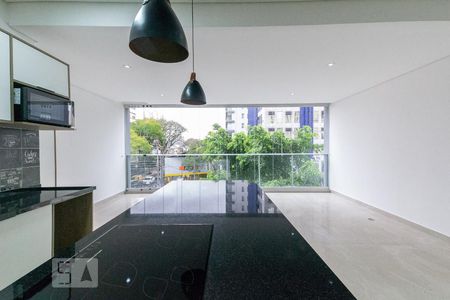 Sala 2 de apartamento para alugar com 1 quarto, 70m² em Moema, São Paulo