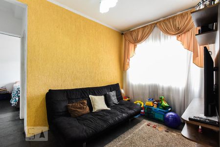 Sala de apartamento para alugar com 1 quarto, 64m² em Vila Euclides, São Bernardo do Campo