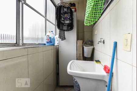 Área de Serviço de apartamento para alugar com 1 quarto, 64m² em Vila Euclides, São Bernardo do Campo