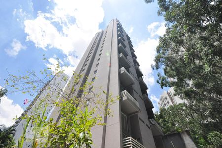 Apartamento para alugar com 84m², 1 quarto e 2 vagasFachada