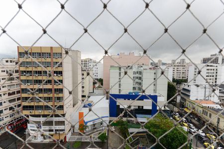 Vista Sala de apartamento à venda com 3 quartos, 103m² em Tijuca, Rio de Janeiro