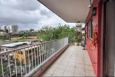 Varanda de apartamento à venda com 3 quartos, 75m² em Pechincha, Rio de Janeiro