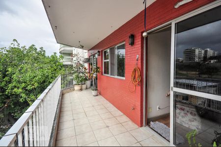 Varanda de apartamento à venda com 3 quartos, 86m² em Pechincha, Rio de Janeiro