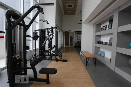 Studio para alugar com 34m², 1 quarto e 1 vaga Studio para alugar com 34m², 1 quarto e 1 vagaAcademia