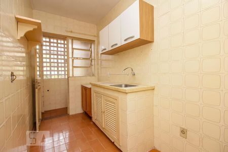 Cozinha de apartamento à venda com 1 quarto, 50m² em Rio Branco, Porto Alegre