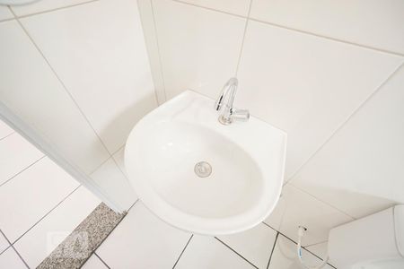 Detalhe banheiro de casa para alugar com 1 quarto, 20m² em Vila Formosa, São Paulo