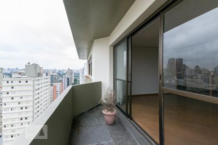 Varanda de apartamento à venda com 5 quartos, 332m² em Moema, São Paulo