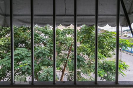 Vista da sala com tela mosquiteiro de apartamento à venda com 3 quartos, 98m² em Irajá, Rio de Janeiro
