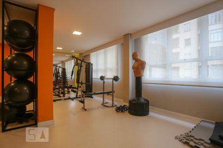 Studio para alugar com 29m², 1 quarto e sem vagaAcademia