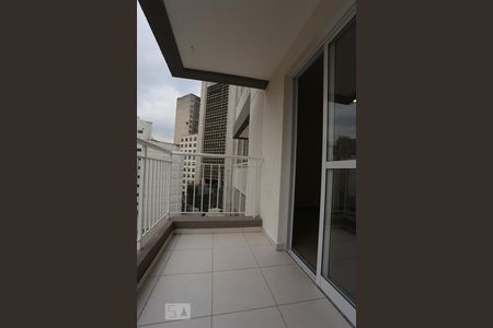 Varanda de kitnet/studio à venda com 1 quarto, 29m² em República, São Paulo